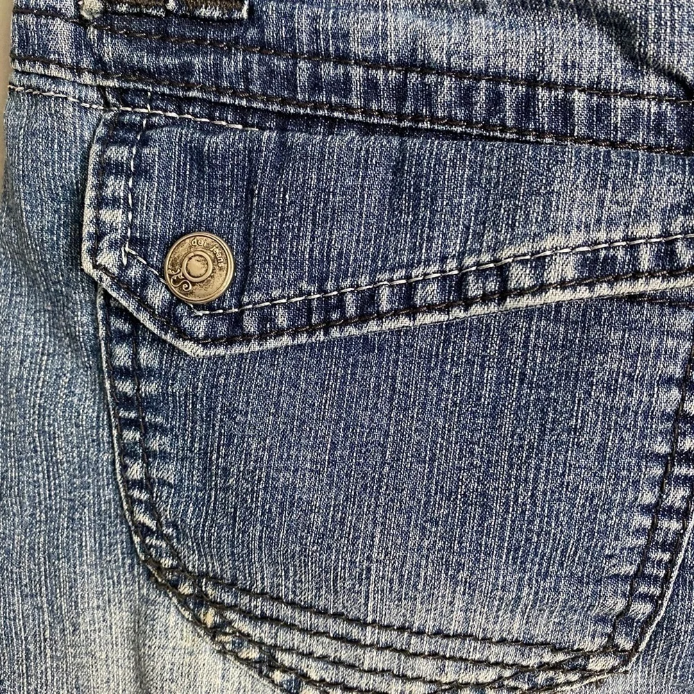 DEI Women's Denim Mini Jean‎ Skirt Size 5/6 - Picture 5 of 12